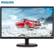 飞利浦（PHILIPS） 223V5LSB2 显示屏 21.5英寸 LED宽屏液晶显示器 黑色